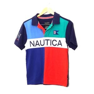 Nautica Boys Toddler Colorblock Polo